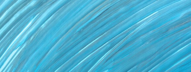 Wall Mural - abstract fluid art background light blue colors. liquid marble. acrylic painting on canvas with turq