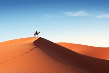 Wall Mural - Desert Camelcade outdoors nature.