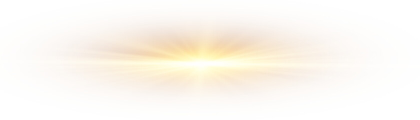 Wall Mural - png light effect. spotlight spark. png stadium lighting. sunlight, spot lighting with insert bams of