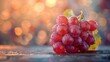 © GradPlanet - A bunch of fresh grapes with light reflecting on their surface, creating a shiny and appealing appearance.  conveys the idea of abundance and healthy eating.
