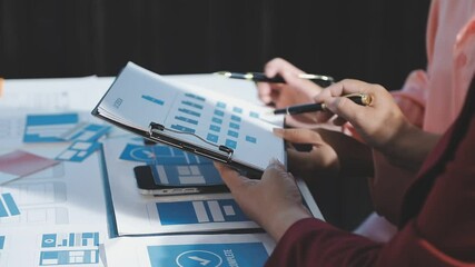 The designer team is designing the uxui system to make the uxui system work well on new phones and support system updates. Website development concept UI UX front end designer