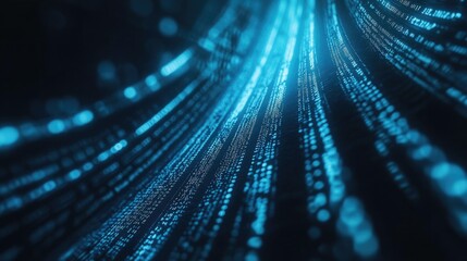 Binary Code Background
