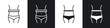 © ramsey - Weight loss icon in thin outlined.