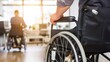© Anna - Empowerment and inclusion: workplace accessibility for individuals using wheelchairs.