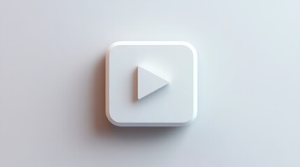Wall Mural - power play button start classy elegant stylish intro introduction pastel colours soft