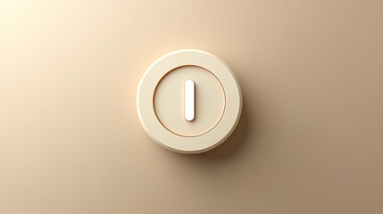 Wall Mural - power play button start classy elegant stylish intro introduction