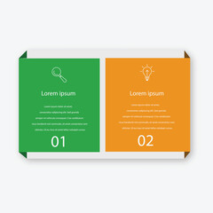 Wall Mural - business data visualization. timeline infographic icons designed for abstract background template