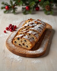 Wall Mural - Christmas stollen