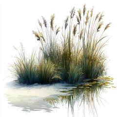 Poster - Long Grass Isolated