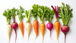 © sabyna75 - Vibrant selection of colorful root vegetables for culinary inspiration and healthy cooking
