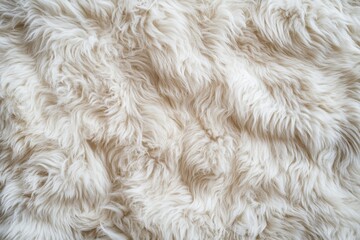 Wall Mural - Short smooth patterns on a white gray fur background