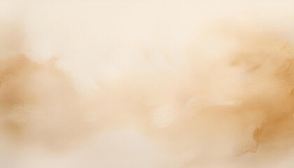 Aufkleber - Soft Neutral Texture Background with Gentle Watercolor Strokes, Ideal for Minimalist Design Concepts, Presentation Slides, Natural Product Branding, and Subtle Website Backdrops