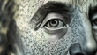 © Maciej Koba - Close-Up of Eye on U.S. Dollar Bill, Symbolizing Wealth and Power
