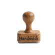 © GMeta - Charming Handmade stamp on wooden base