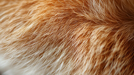 soft orange fur texture with fine details and natural patterns