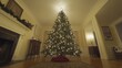 © Andre Jovi - Decorated Christmas Tree in a Living Room with a Fireplace