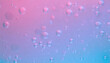 © Tori_ice - ピンクと水色のグラデーション、泡のテクスチャー背景
