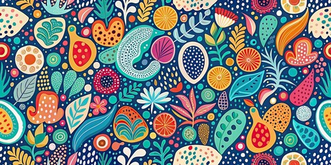 Abstract colorful pattern with organic shapes textures, abstract, colorful, pattern, organic, shapes, textures