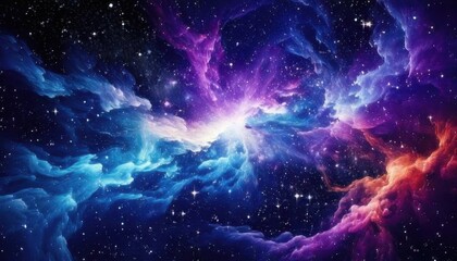 Wall Mural - space background wallpaper