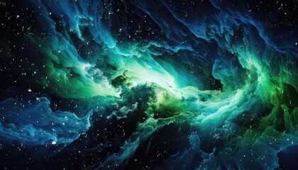Wall Mural - cosmic background nebulae