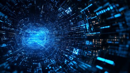 Abstract Digital Network
