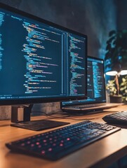 developing programmer team development website design and coding technologies working in software co
