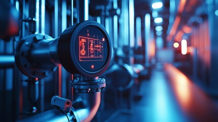 Poster - Detecting environmental health hazards with advanced photoreal technology in industrial systems
