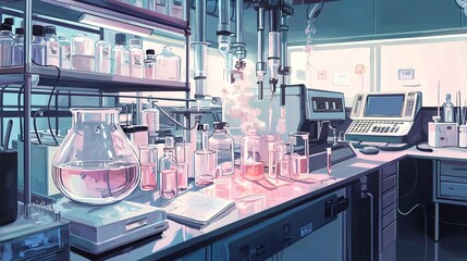 Poster - Exploring health risk simulation laboratories understanding scientific illustrations and their impact on research