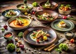 © Supittra - Captivating Food Photography Featuring a Diverse Product Line of Gourmet Dishes, Colorful Ingredients, and Elegant Presentation for Culinary Enthusiasts and Food Businesses