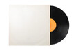© cristianstorto - Vynil record in old blank white paper cover