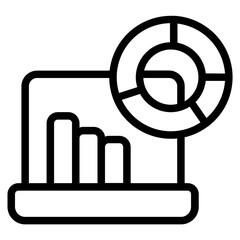 Analysis Line Icon
