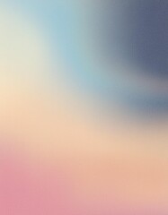 minimalist and clean gradient background with pastel pink, blue, and yellow hues and soft, blurred e
