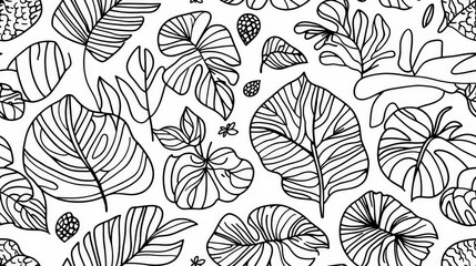 Naklejka na meble Abstract seamless pattern