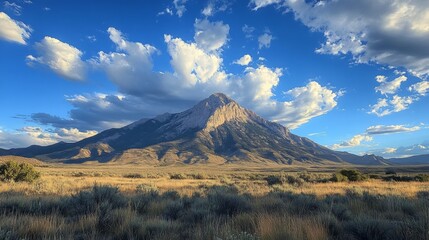 Wall Mural - Majestic Mountain Landscape