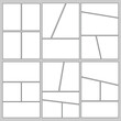 © Maranatha - Set of comic panel layout template