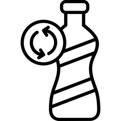 Poster - Reusable Bottle Icon