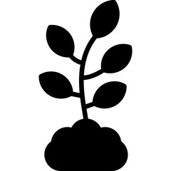 Wall Mural - Plant Icon