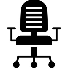 Poster - Office Chair Icon