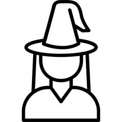 Sticker - Witch Icon