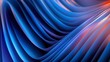 © Neeqolah - Abstract layered sheets in organic motion flow with blue and coral gradients. Dynamic 3D wallpaper background.