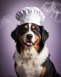 © PURE SP - Friendly Bernese Mountain Dog in Chef Hat