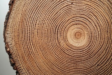 texture of cork tree , isolated on white background, , copy space for text,