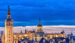 Stunning Aerial View of Seville's Iconic Giralda and Cathedral