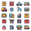 © MdMamun - Shopping Icons Online shopping