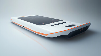 Poster - A futuristic vector smartphone