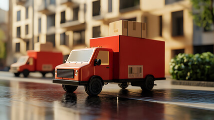 Poster - Delivery vehicles