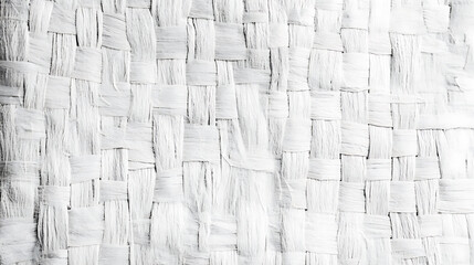 Fototapete - White jute texture