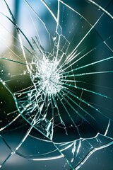 broken glass sphere