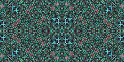 Seamless abstract pattern. The texture of the pattern is symmetrical. Endless pattern