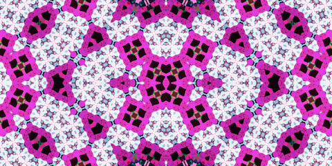 Seamless abstract pattern. The texture of the pattern is symmetrical. Endless pattern